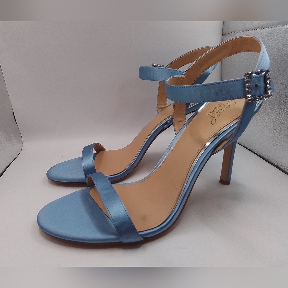 JEWEL BADGLEY MISCHKA Arlina Glitter Sandal SZ 11 - Picture 3 of 10